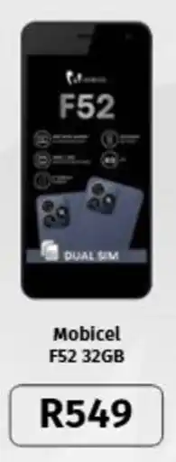 Vodacom Mobicel F52 32GB offer