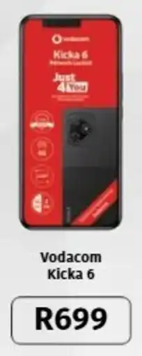 Vodacom Vodacom Kicka 6 offer