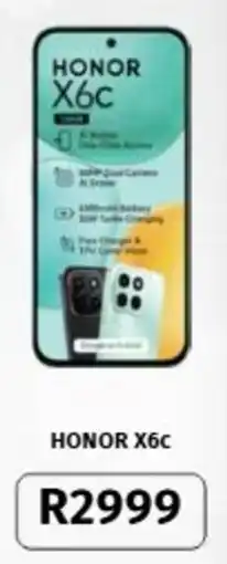 Vodacom Honor X6c offer