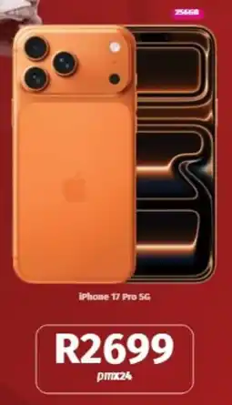 Vodacom iPhone 17 Pro 5G offer