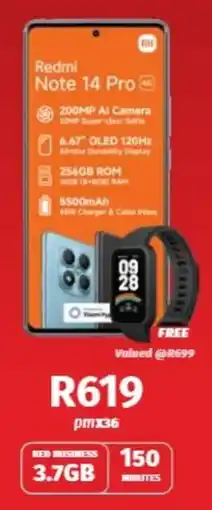 Vodacom Redmi Note 14 Pro offer