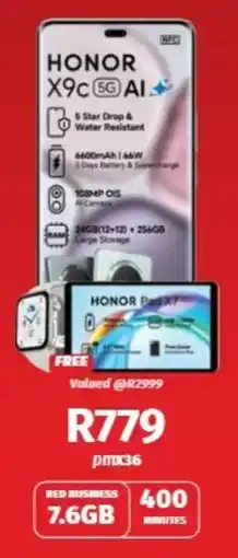 Vodacom Honor X9C offer