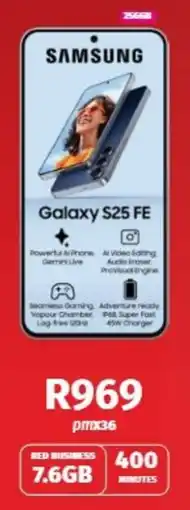 Vodacom Samsung Galaxy S25 FE offer