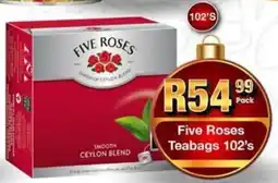Take 'n Pay Five Roses Teabags offer
