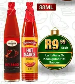 Take 'n Pay La Italiana Or Kensignton Hot Sauces offer