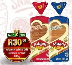 Take 'n Pay Albany White OR Brown Bread offer