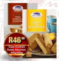 Take 'n Pay Cape Cookies Rusks Assorted offer