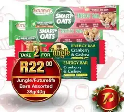 Take 'n Pay Jungle/ Futurelife Bars Assorted offer
