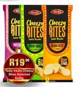 Take 'n Pay Tasty Treats Cheezy Bites Assorted offer