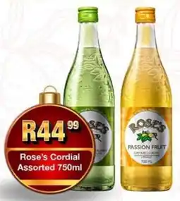 Take 'n Pay Rose's Cordial Assorted offer