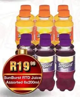 Take 'n Pay SunBurst RTD Juice Assorted offer