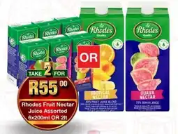 Take 'n Pay Rhodes Fruit Nectar Juice Assorted offer