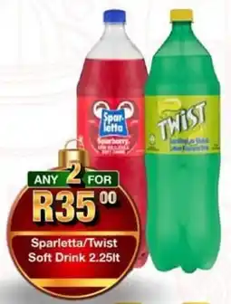 Take 'n Pay Sparletta/ Twist Soft Drink offer