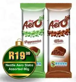 Take 'n Pay Nestle Aero Slabs Assorted offer