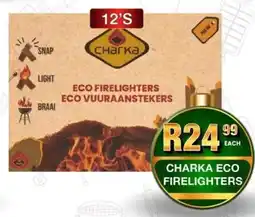 Take 'n Pay Charka eco firelighters offer