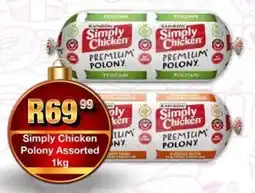 Take 'n Pay Simply Chicken Polony Assorted offer