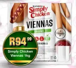 Take 'n Pay Simply Chicken Viennas offer