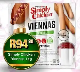 Take 'n Pay Simply Chicken Viennas offer