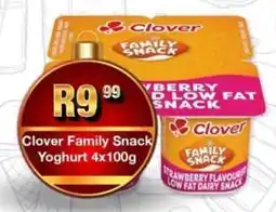 Take 'n Pay Clover Family Snack Yoghurt offer