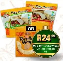 Take 'n Pay My o My Tortilla Wraps OR Pita Pockets offer