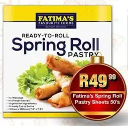 Take 'n Pay Fatima's Spring Roll Pastry Sheets offer