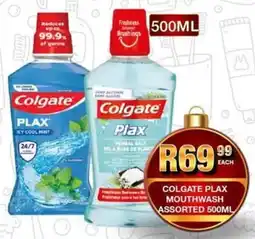 Take 'n Pay Colgate plax mouthwash assorted offer