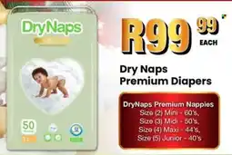 Take 'n Pay Dry Naps Premium Diapers offer