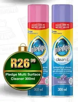 Take 'n Pay Pledge Multi Surface Cleaner offer