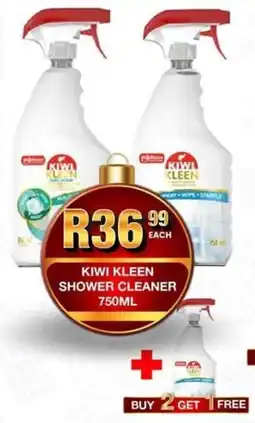 Take 'n Pay Kiwi kleen shower cleaner offer