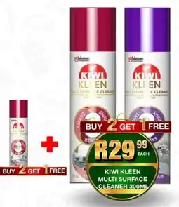Take 'n Pay Kiwi kleen multi surface cleaner offer