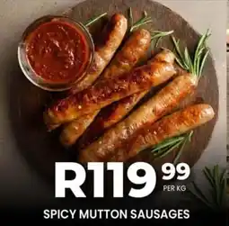 Take 'n Pay Spicy mutton sausages offer