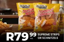 Take 'n Pay Supreme strips or schnitzels offer
