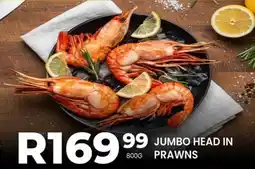 Take 'n Pay Jumbo head in prawns offer