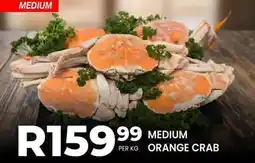 Take 'n Pay Medium orange crab offer