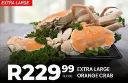 Take 'n Pay Extra large orange crab offer