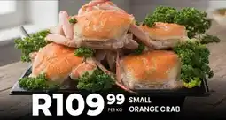 Take 'n Pay Small orange crab offer