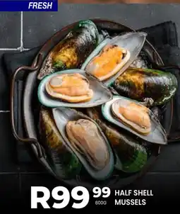 Take 'n Pay Half shell mussels offer