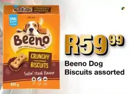 Take 'n Pay Beeno Dog Biscuits assorted offer