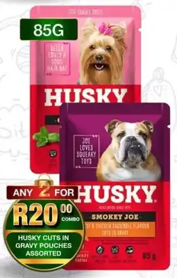 Take 'n Pay Husky cuts in gravy pouches assorted offer