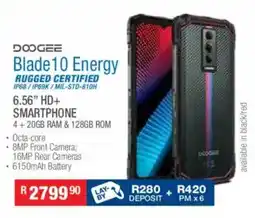 Cash Crusaders Doogee blade 10 energy 6.56" HD smartphone offer