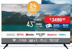 Cash Crusaders Dixon 43" 1080 Full HD Smart TV offer