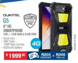 Cash Crusaders Oukitel G5 6" HD Smartphone offer
