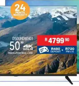 Cash Crusaders Dixon 4K Ultra HD Smart TV offer