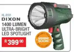 Cash Crusaders Dixon 1400 lumen ultra-bright led spotlight offer