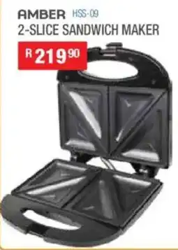 Cash Crusaders Amber 2-slice sandwich maker offer