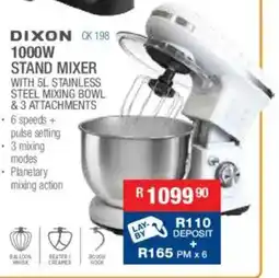 Cash Crusaders Dixon 1000w stand mixer offer