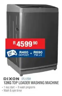 Cash Crusaders Dixon top loader washing machine offer