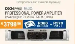 Cash Crusaders Dxn pro professional power amplifier offer