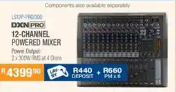 Cash Crusaders Dxn pro 12-channel powered mixer offer