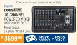 Cash Crusaders Dxn pro 10-channel powered mixer offer